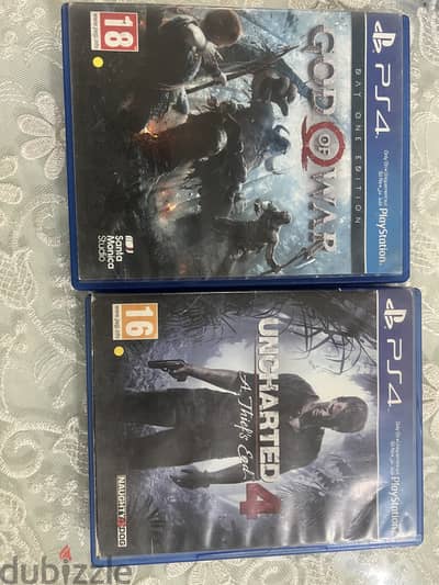 God of war & Uncharted 4