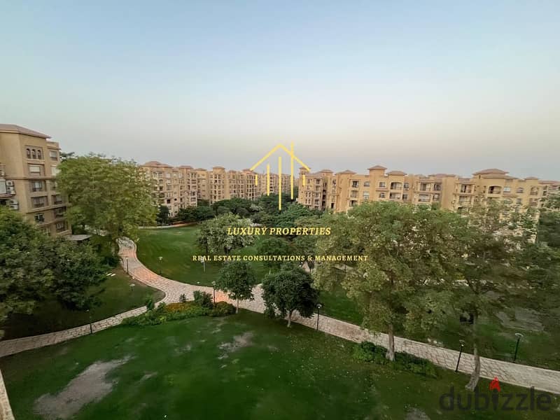 Apartment for sale in Madinaty in b1 309 sqm wide garden view and villas, model (700), the most requested model, in a very prime location 0