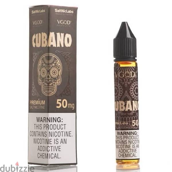 V god CUBANO cigar flavor 50mg 0