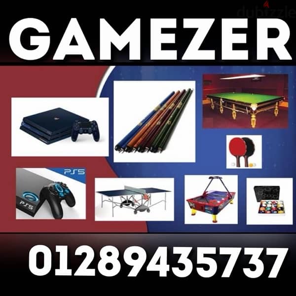 طاولات بلياردو وبينج بونج  للمحلات والكافيهات  GameZer2025 TanTa 7