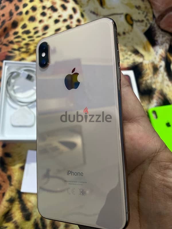 Iphone Xs Max 256 Gold 5