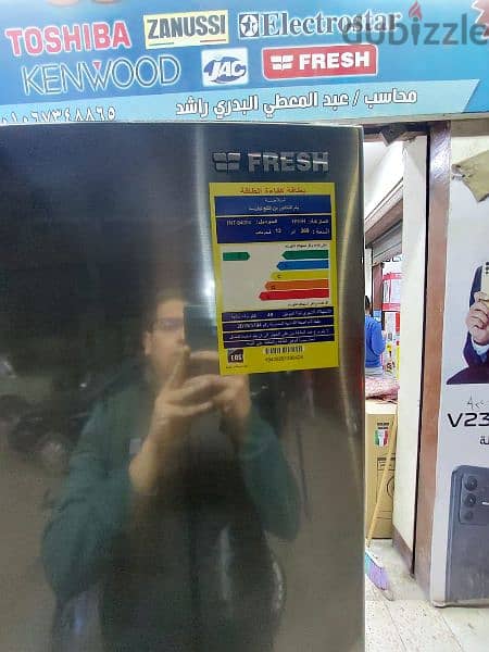 Fresh FNT-B400 تلاجة فريش ١٤ قدم جديدة لم تستخدم 2