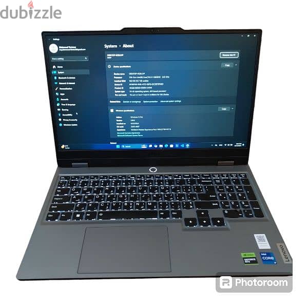 Lenovo Loq core i7 RTX 4050 0