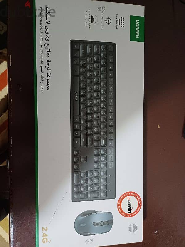 UGREEN Wireless Keyboard and Mouse Combo 0