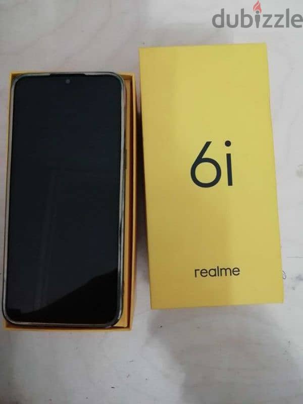 realme 6i 64/3 زيرو بلعلبه وكابل 1