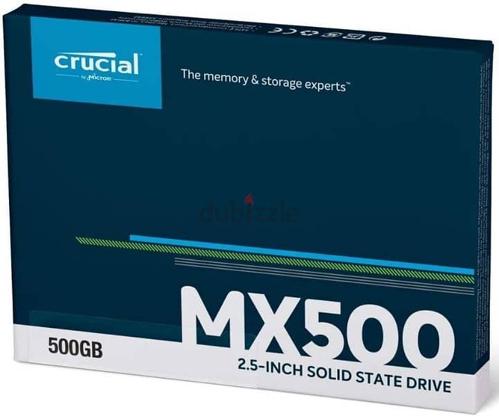 Hard Desk Crucial BX500 SSD 500 Giga - Sata for Laptop and PC 0