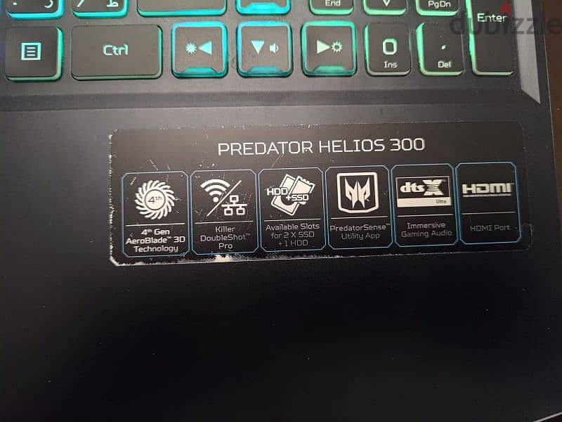 Acer predator Helios 300 PH315-53 1