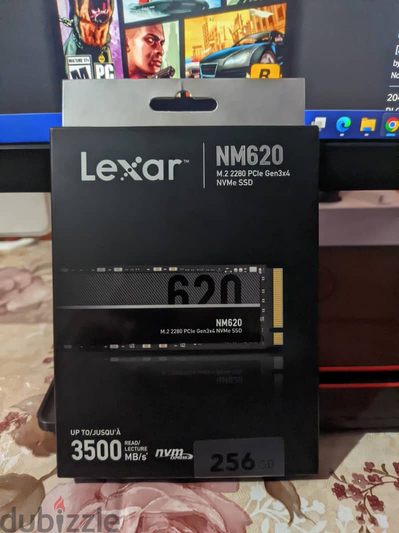 HARD M. 2 SSD LEXAR NM620 265GB 0