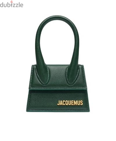 jacquemes dark green bag