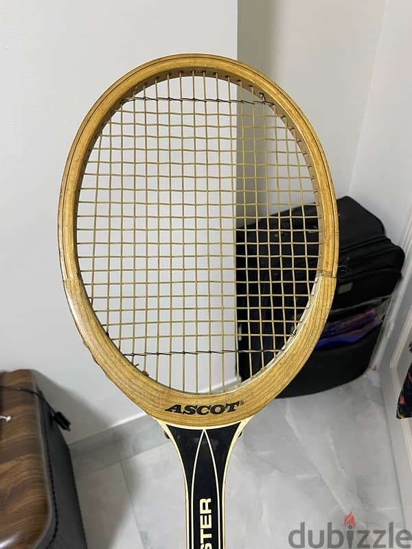 Ascot Tennis Racket Mark Cox 1