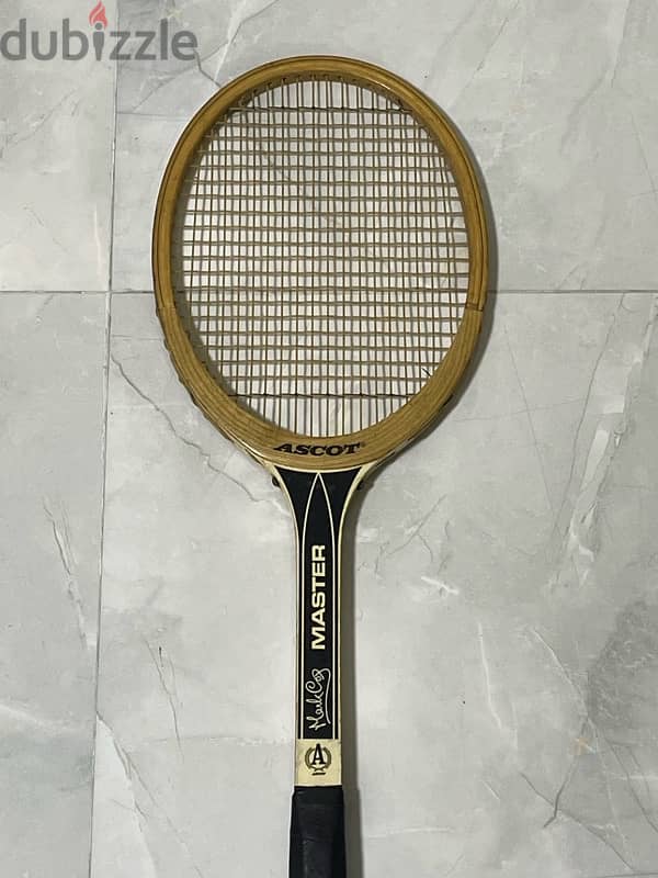 Ascot Tennis Racket Mark Cox 2