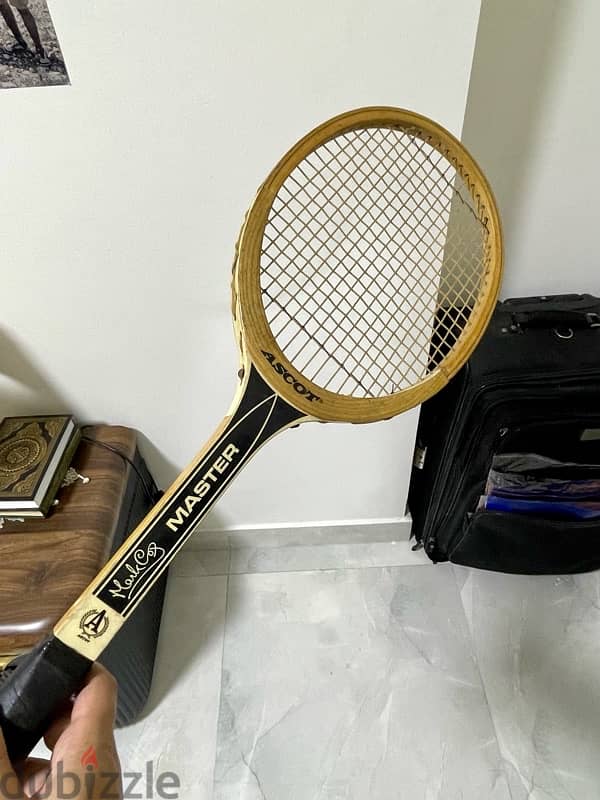 Ascot Tennis Racket Mark Cox 3