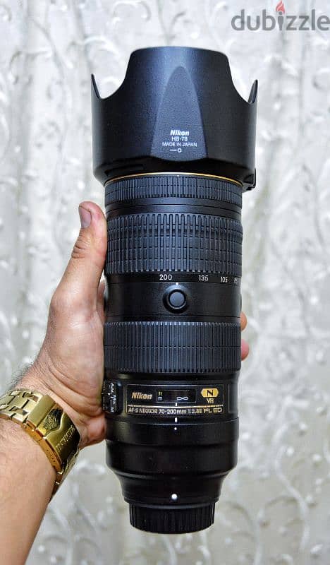 لينس نيكون 200-70 F2.8E FL ED VR أحدث إصدار 2