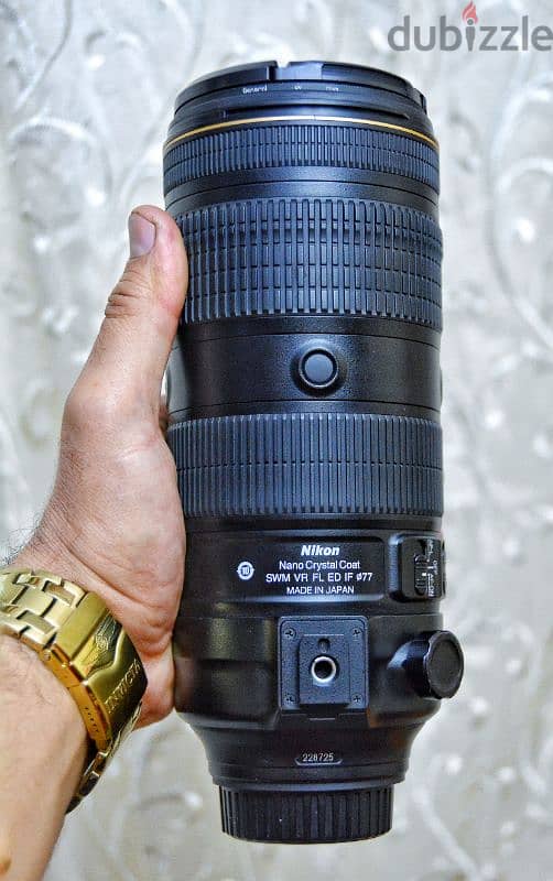 لينس نيكون 200-70 F2.8E FL ED VR أحدث إصدار 8