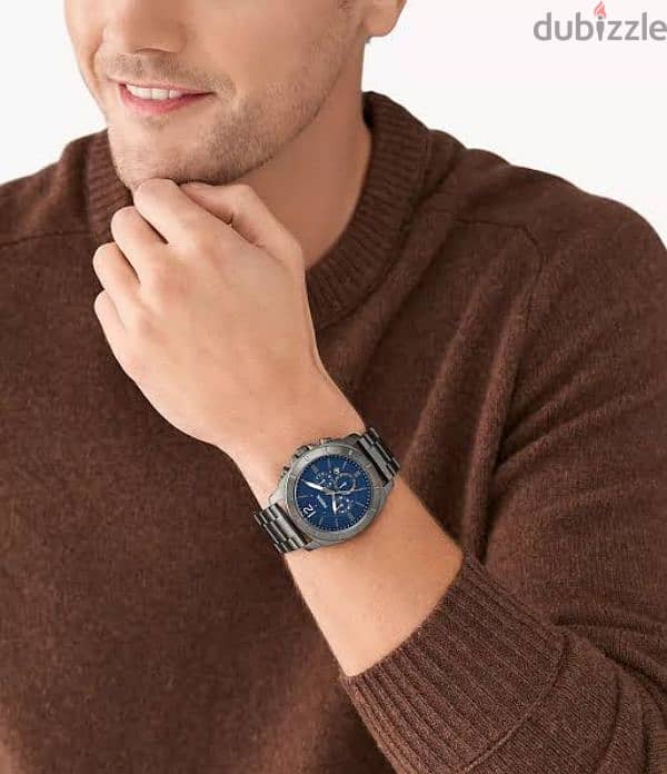 افخم ساعات فوسيل ، ساعة fossil bq2758 وارد اتحاد اوروبي باعلى جودة 5