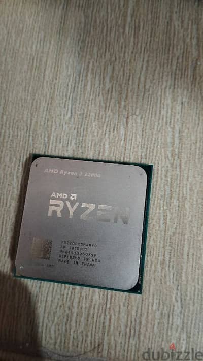 CPU Ryzen 3 2200G