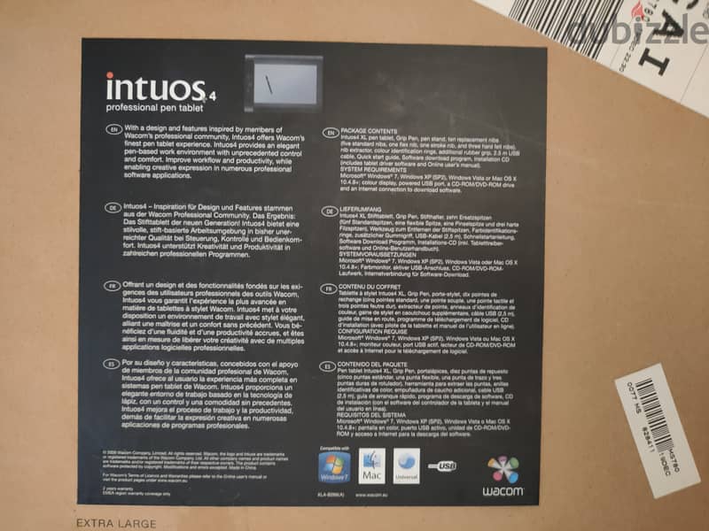 WACOM INTUOS 4 PRO EXTRA LARGE 12