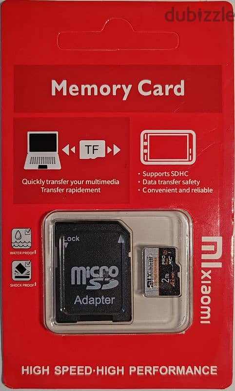 ميموري كارد مايكرو بسعة 2 تيرا بايت / memory card SD 2 TB 1