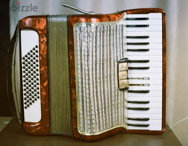 german hohner accordion arietta 1m اكورديون الماني انتيك 0