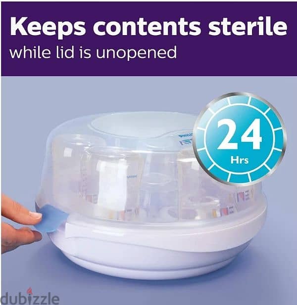 Philips Avent Microwave sterilizer / فيليبس افنت معقم مايكروويف 4