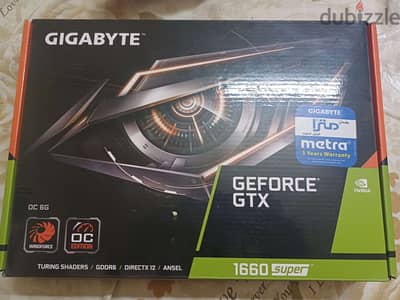 gigabyte nvidia 1660 super 8GB OC