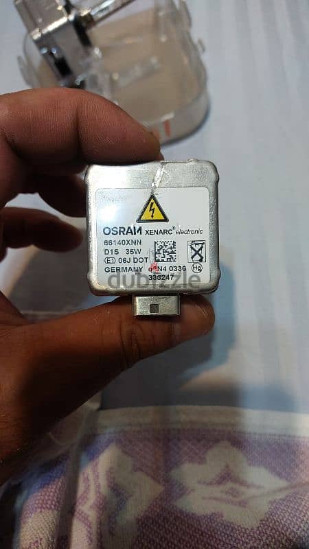 لمض زينون osram night breaker  اصلي الماني اقوي إضاءة 2