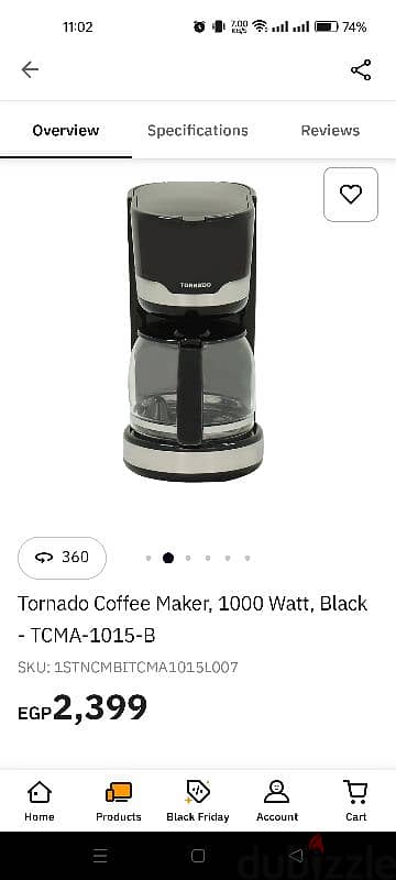 Tornado Coffee Maker 9