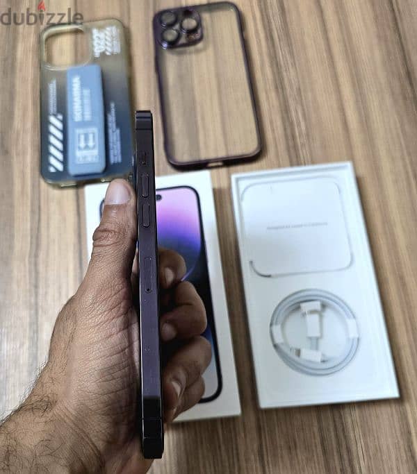 Apple iPhone 14 pro max 256GB purple 1