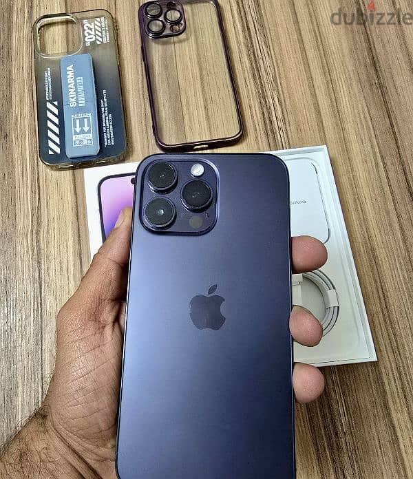 Apple iPhone 14 pro max 256GB purple 4