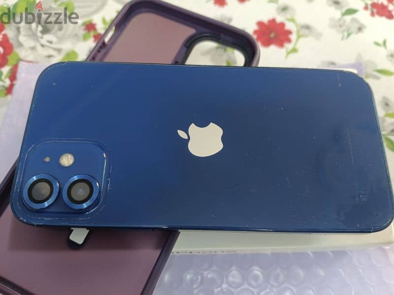 iphone 12 mint condition ايفون ١٢ حالة ممتازة خطين 3