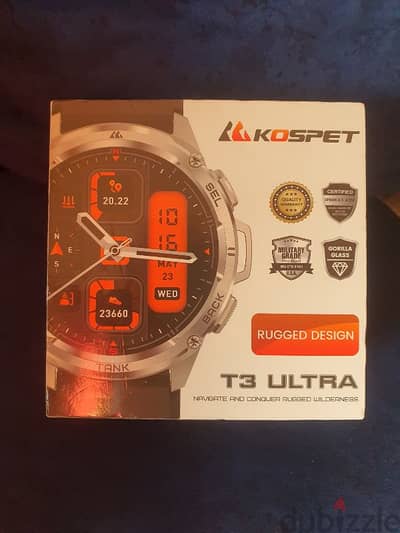 Kospet Tank T3 Ultra Silver