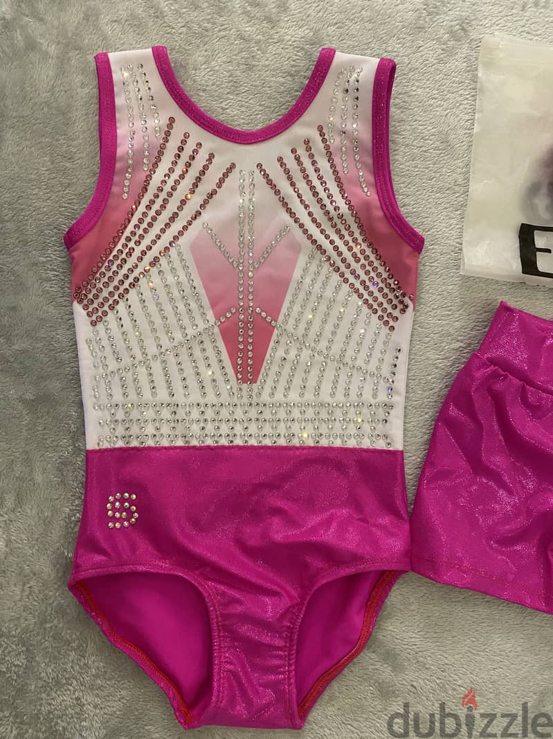 مايو جمباز Gymnastics Leotard 3