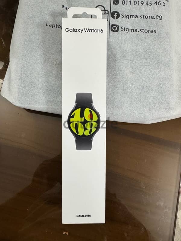 Samsung Galaxy watch 6 ، ساعة سامسونج جالاكسي ٦ مقاس ٤٤ استعمال اسبوعي 0