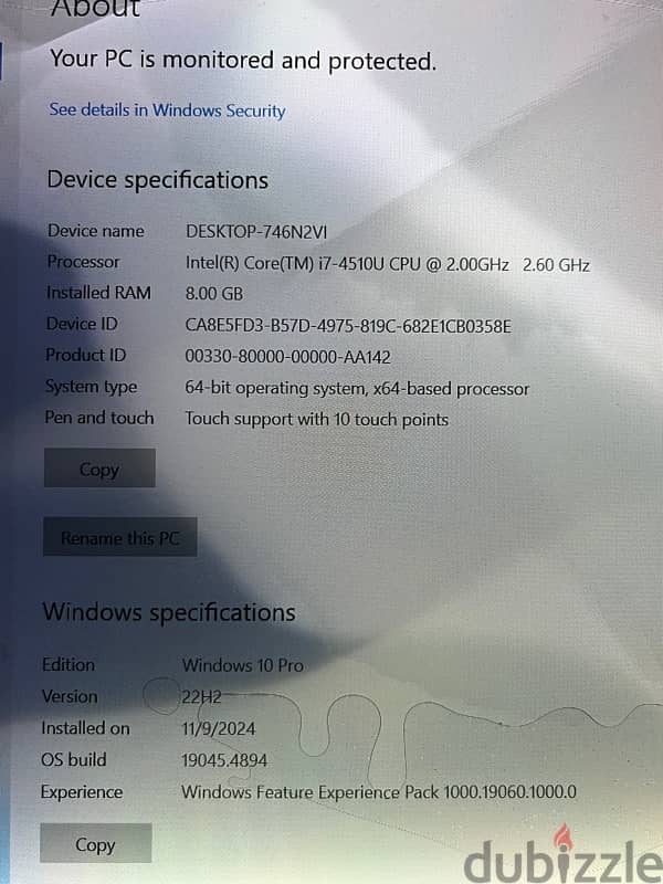 Dell Xps 12 9Q33 12.5 in touchscreen 3