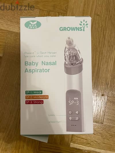 grownsy baby nasal aspirator