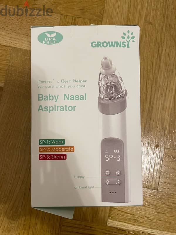 grownsy baby nasal aspirator 0