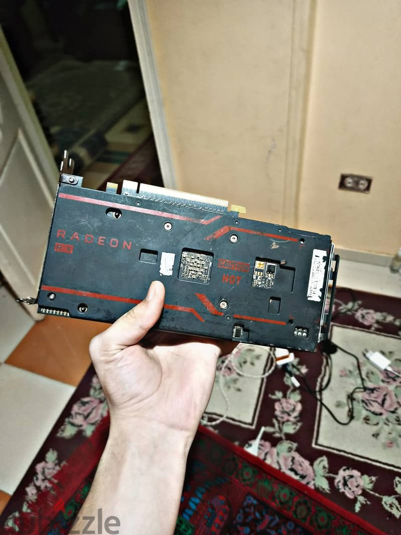 كارت شاشه rx570 4GB DDR5 asus 2