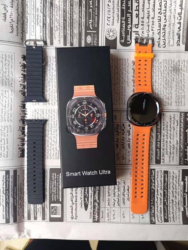 ساعة سمارت وتش w7 Ultra Watch 0