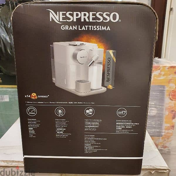 Nespresso Gran Lattissima Brand New 1