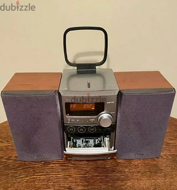 Sony CMT-NEZ30 AM/FM Stereo CD Cassette Micro Hi-Fi Component System 2