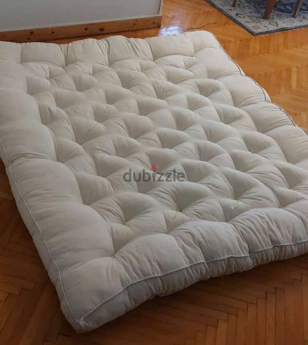 New Cotton topper mattress  مرتبه تطريه قطن جديده 1