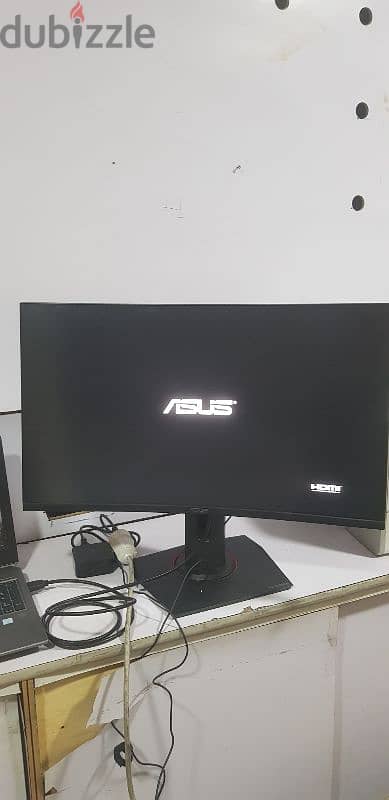 كسر زيرو Monitor Asus TUF Gaming VG27WQ Curved Gaming Monitor– 27 inch 1