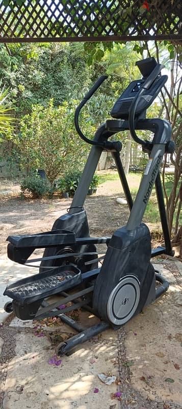 NordicTrack. Treadmill-Elliptical-Stepper, All in one.