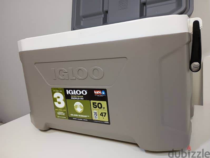 ايس بوكس ايجلو بروفايل Ice box Igloo ProfileII  Cooler, 50 Made in USA 1