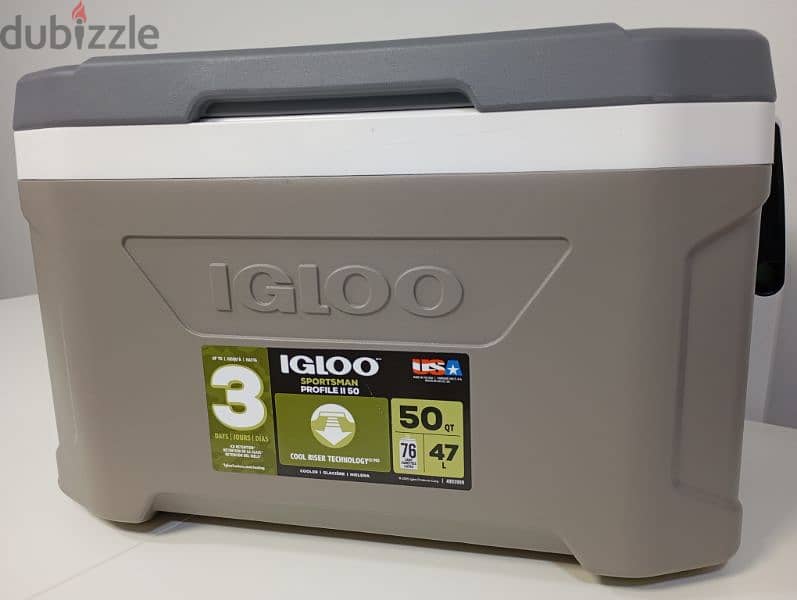 ايس بوكس ايجلو بروفايل Ice box Igloo ProfileII  Cooler, 50 Made in USA 9