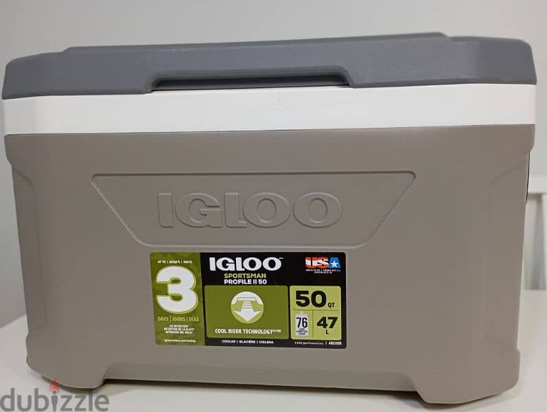 ايس بوكس ايجلو بروفايل Ice box Igloo ProfileII  Cooler, 50 Made in USA 10