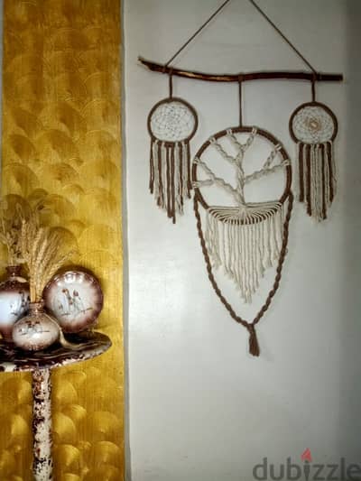 مكرميه wall macrame