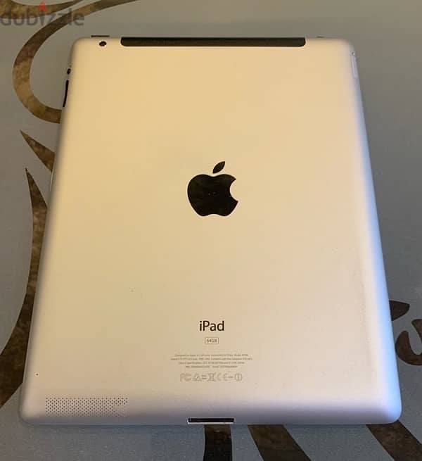 iPad 2 Wi-Fi + GSM (cellular) 64 GB -   آي باد ٢ (واي فاي + شريحة) 8