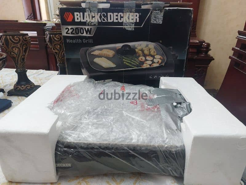 Black & Decker Health grill 2200W. . جهاز جريل بلاك اند ديكر 0