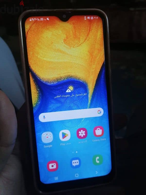 Samsung A20 32/3 مع العلبة فقط مغير باغه للامانه 1